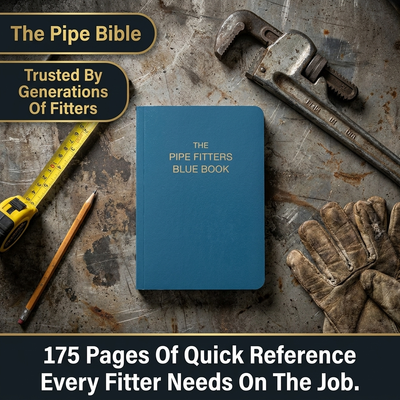 The Pipe Fitters Blue Book — The Field Reference Every Pipefitter Needs On The Job