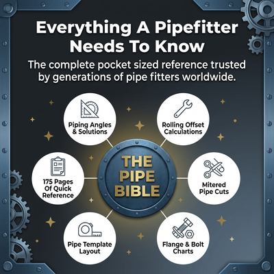 The Pipe Fitters Blue Book — The Field Reference Every Pipefitter Needs On The Job