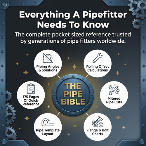 The Pipe Fitters Blue Book — The Field Reference Every Pipefitter Needs On The Job
