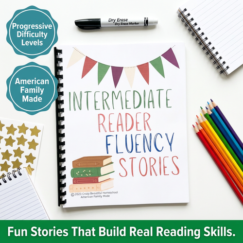 Intermediate Reading Fluency Stories for 2nd - 4th Grade